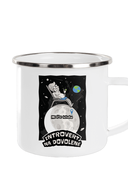 Introvert na dovolené plecháček White