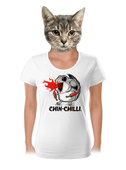 Chinchilli dámské tričko White