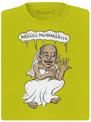 Snubní milášek dámské sportovní tričko Neon Yellow