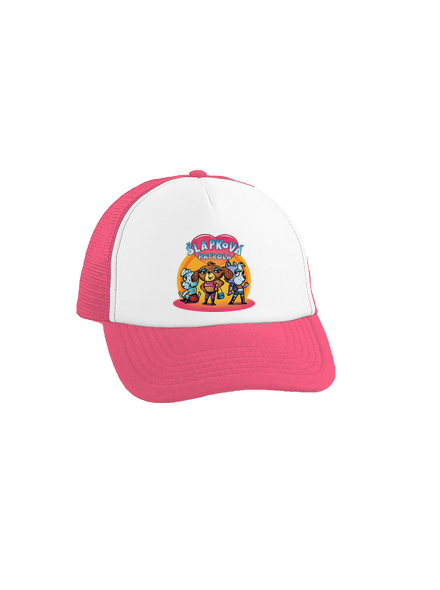 Šlapková patrola kšiltovka truckerka Fluorescent Pink cap