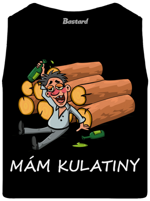 Mám kulatiny pánské tílko Black