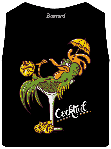 Cocktail pánské tílko Black