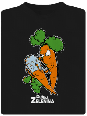 Dušená zelenina dětské sportovní tričko Black