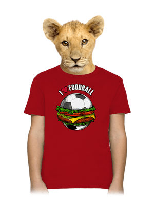 Foodball dětské tričko Red