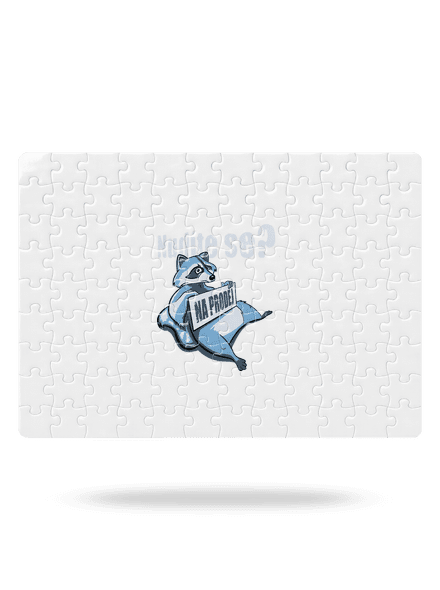 Mýval puzzle White