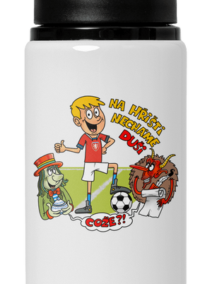 Na hřišti necháme duši lahev na vodu White