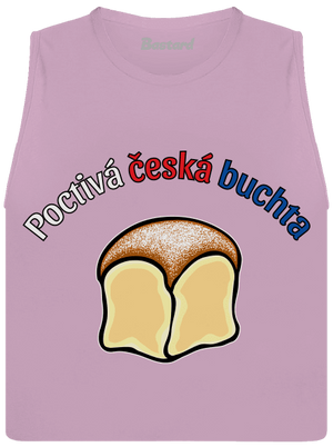 Poctivá buchta a klobása dámské tílko volné Lilac