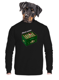 unisex mikina bez kapuce