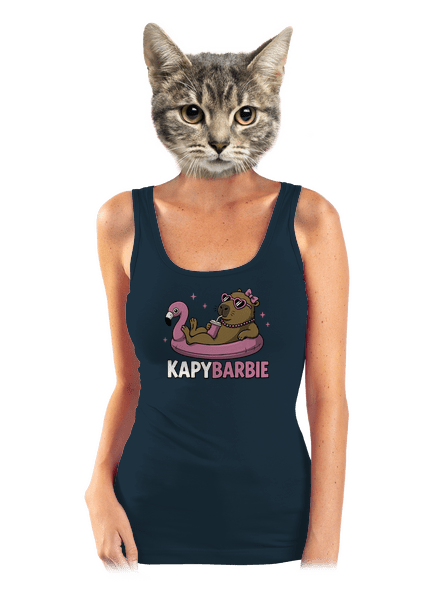 Kapybarbie dámské tílko klasické Navy