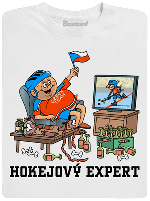 Hokejový expert dětské tričko White