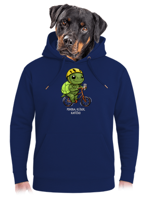 Pohoda, klídek unisex mikina premium Navy