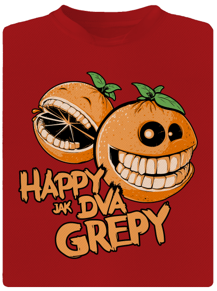 Happy grepy pánské sportovní tričko Red Mal