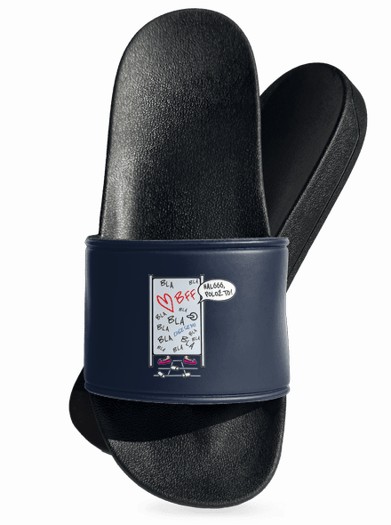 Obsazeno pantofle Navy
