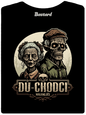 Dů-chodci dámské tričko premium Black