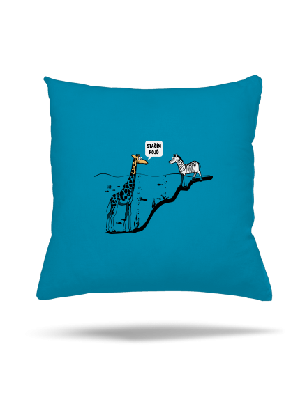 Stačím, pojď polštář Blue Turquoise