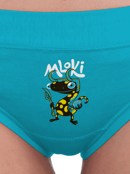 mLoki dámské kalhotky Turquoise
