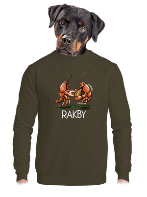 unisex mikina bez kapuce