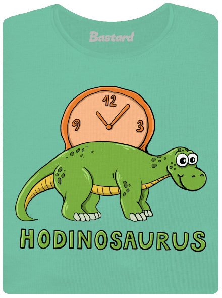 Hodinosaurus dámské tričko premium Mint Mal