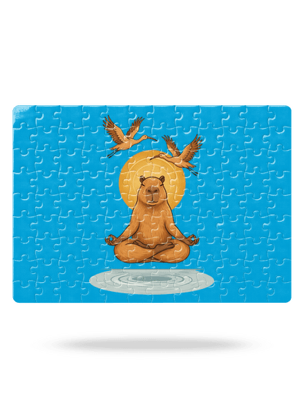 Jsem v zenu puzzle White