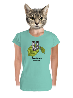 Tři ořechy pro... dámské tričko premium Mint Mal