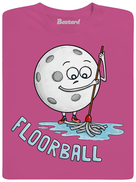 Floorball dětské tričko Fuchsia