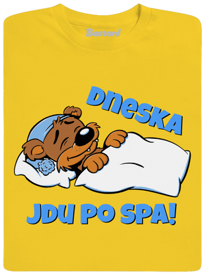 Dneska jdu po spa dětské tričko Gold