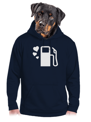 Plnou prosím pánská mikina klokanka Navy