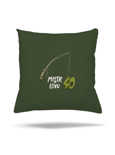 Narozeninový mistr lovu polštář Olive Green