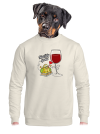 unisex mikina bez kapuce