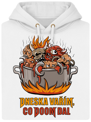 Co Doom dal unisex mikina premium Snowwhite