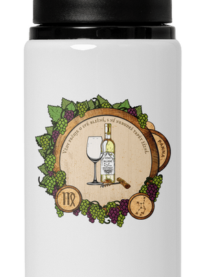 Vinný horoskop: Panna lahev na vodu White