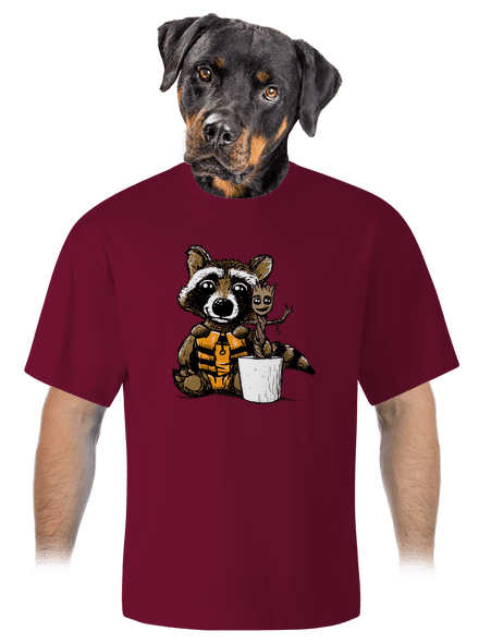 Strážci galaxie unisex tričko oversized Garnet
