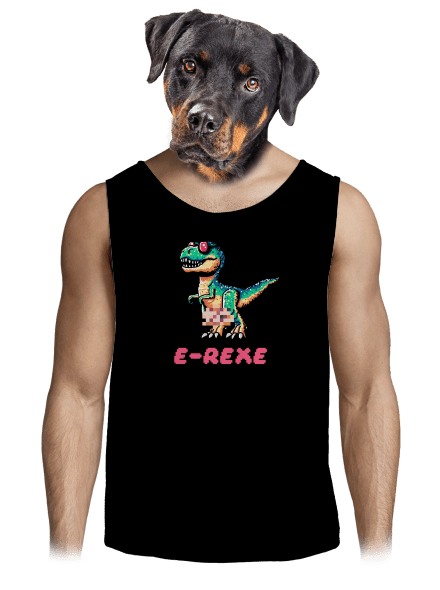 E-Rexe pánské tílko Black