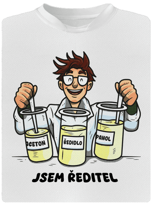 Jsem ředitel dětské sportovní tričko White