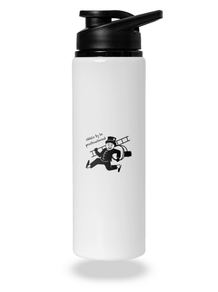 Kominíček lahev na vodu White
