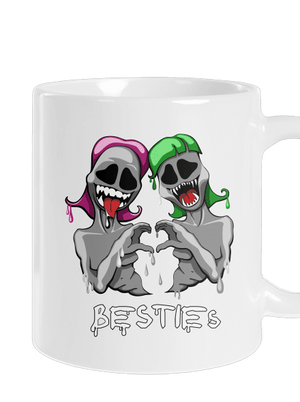 Besties klasický hrnek White