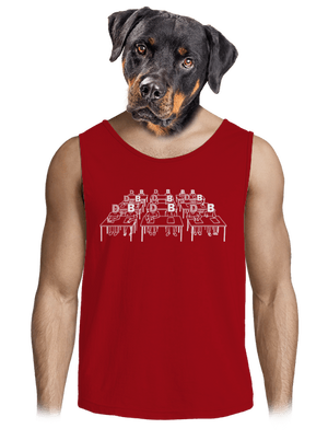 Cimrman: Debil, blbeček pánské tílko Red