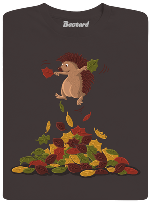 Radost z listí pánské dlouhý rukáv Bear Brown