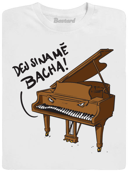 Dej si bacha pánské dlouhý rukáv White