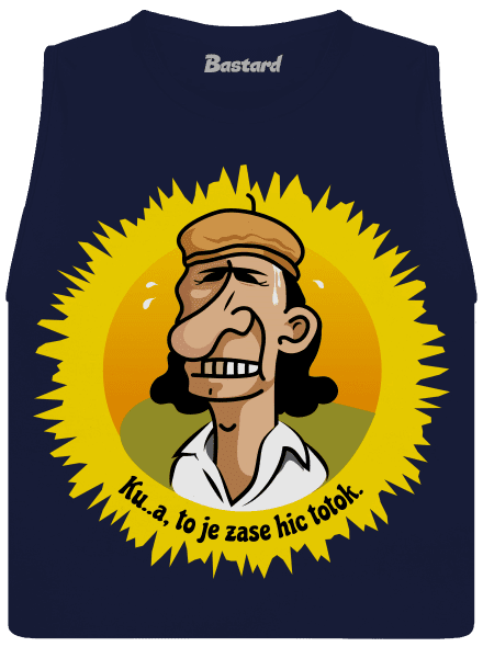 Hic dámské tílko volné Navy