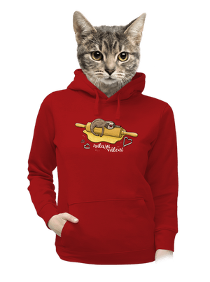 Miluju válení dámská mikina klokanka Red Mal