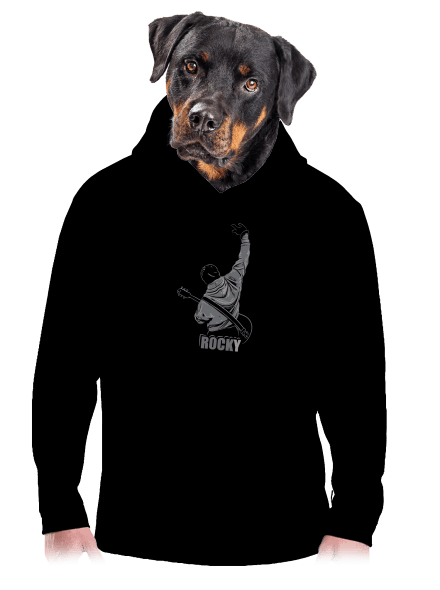 Rocky pánská mikina klokanka Black