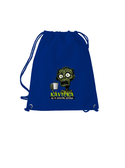 Zombie kávička vak Royal Blue Mal