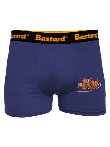 Klaun Kočkatý boxerky Blue Navy