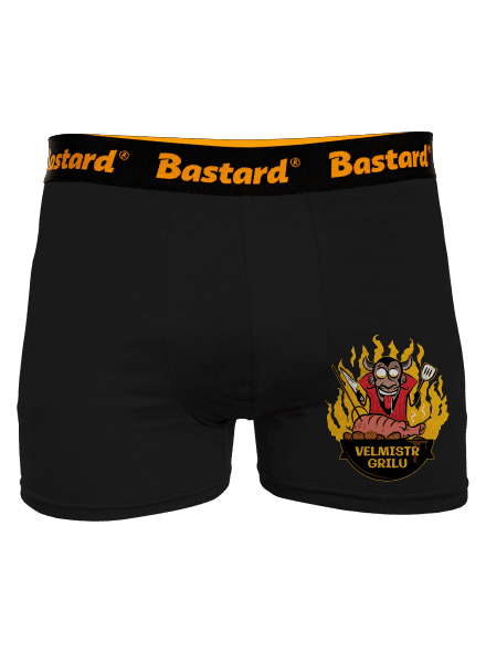Velmistr grilu boxerky Black