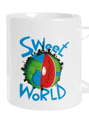 Sweet World velký hrnek White