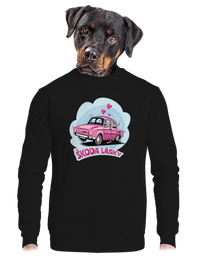 unisex mikina bez kapuce