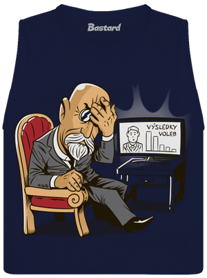 Masaryk dámské tílko volné Navy