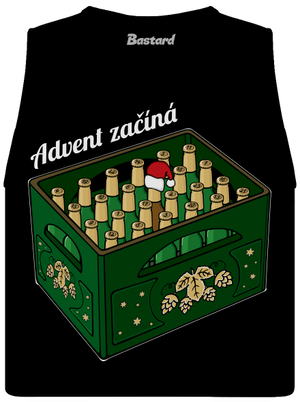 Advent začíná dámské tílko volné Black