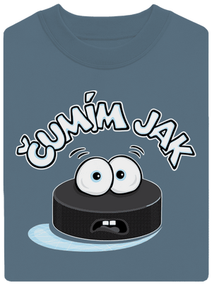 Čumím jak puk unisex mikina bez kapuce Nordic Blue